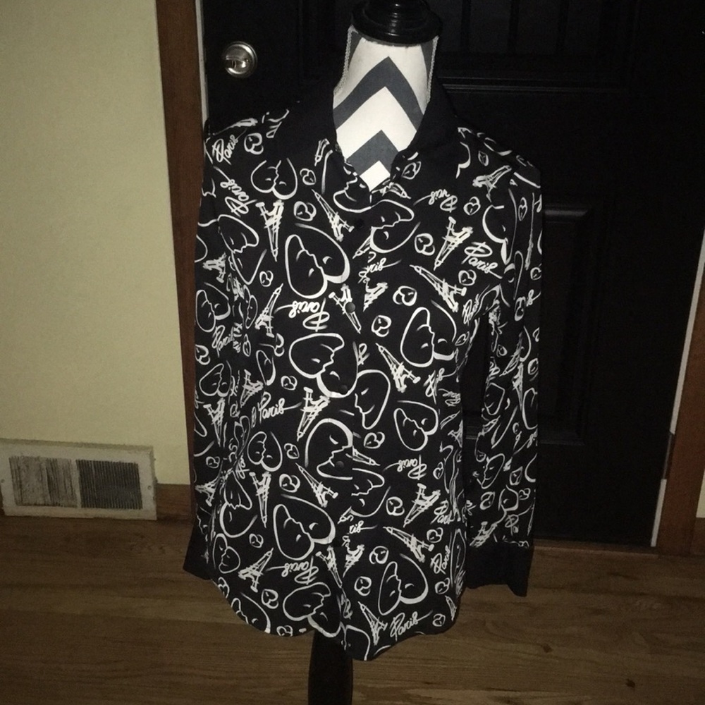 Catherine malandrino for design nation blouse
